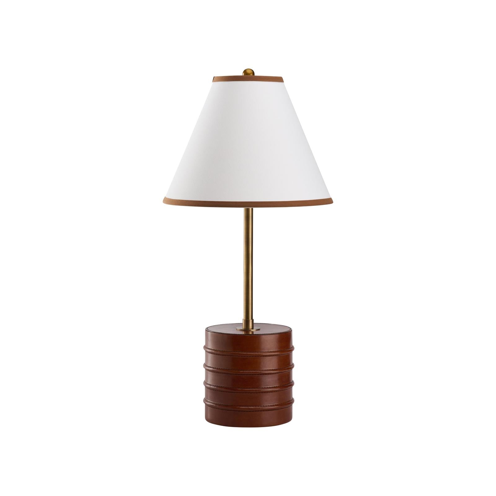Wildwood Lawrence Leather Lamp