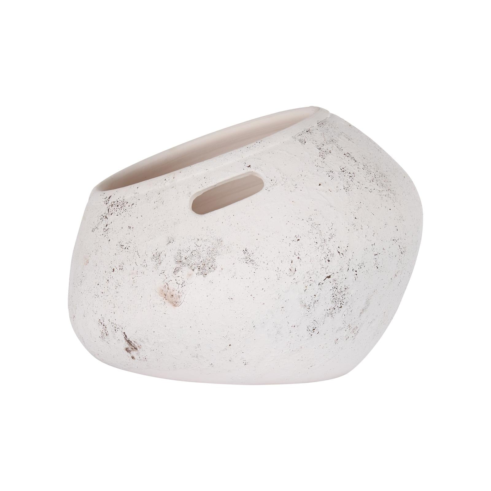 Wildwood Palmira White Cachepot
