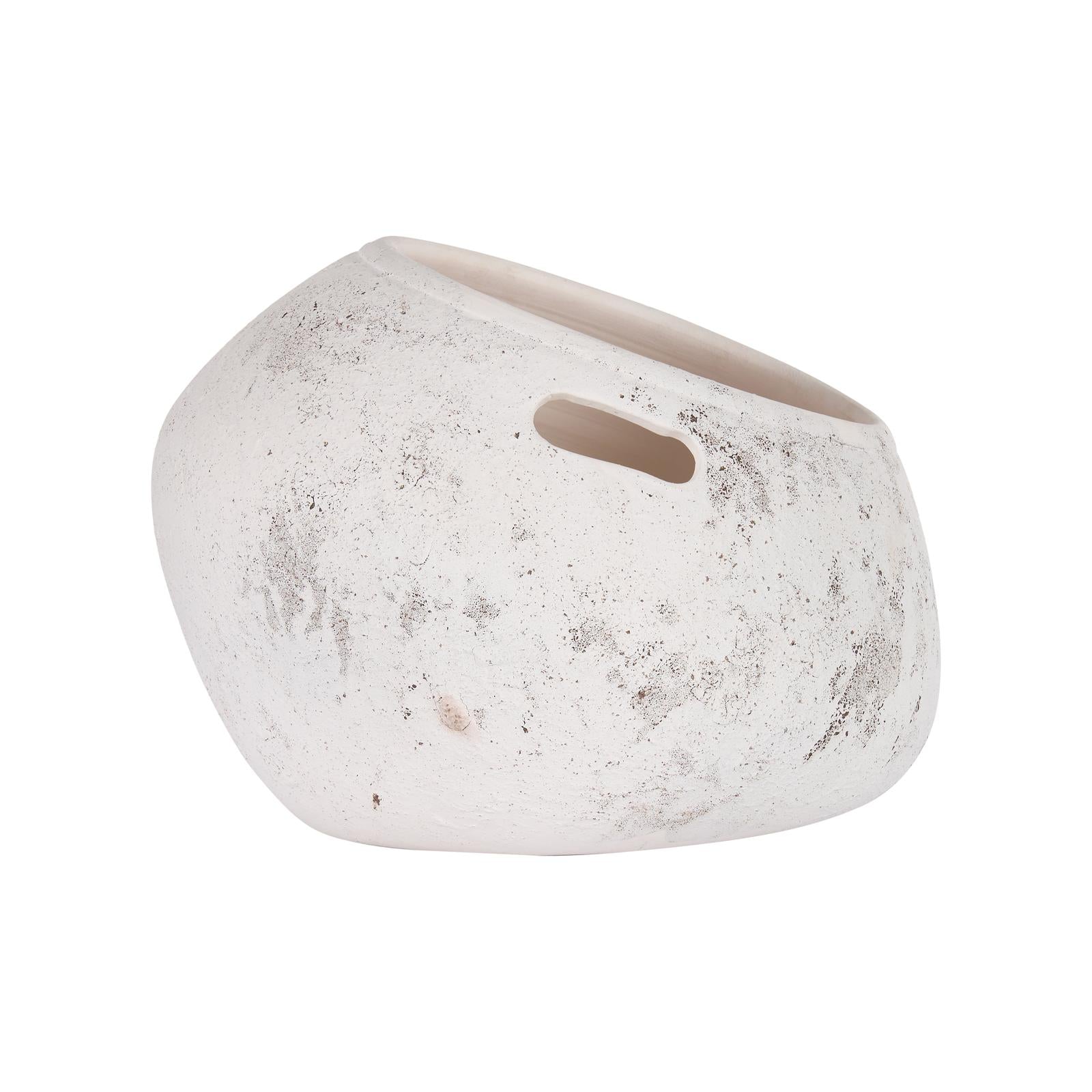 Wildwood Palmira White Cachepot