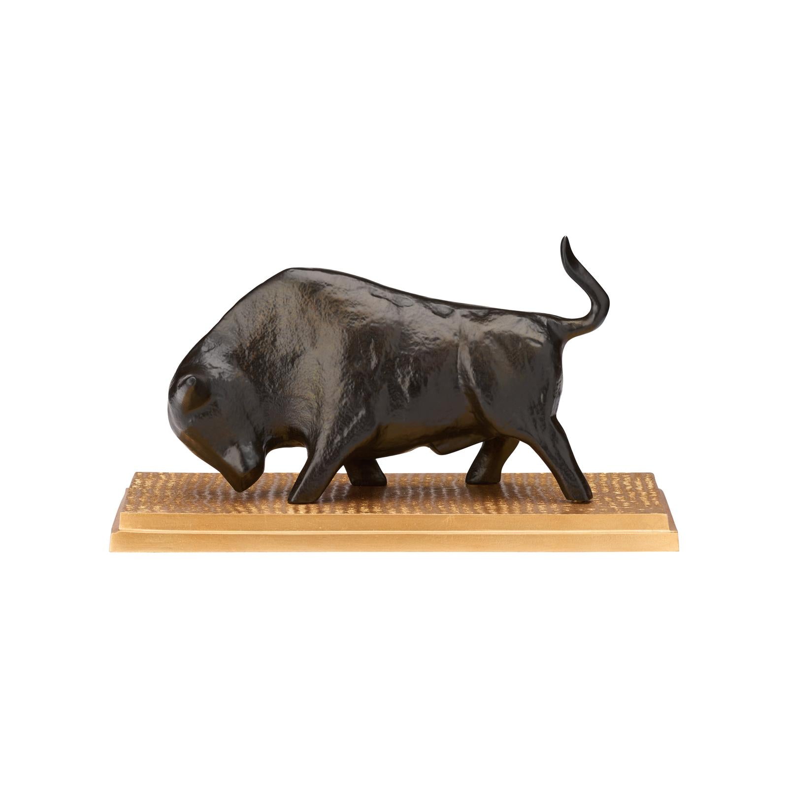 Wildwood Running Bull Sculpture
