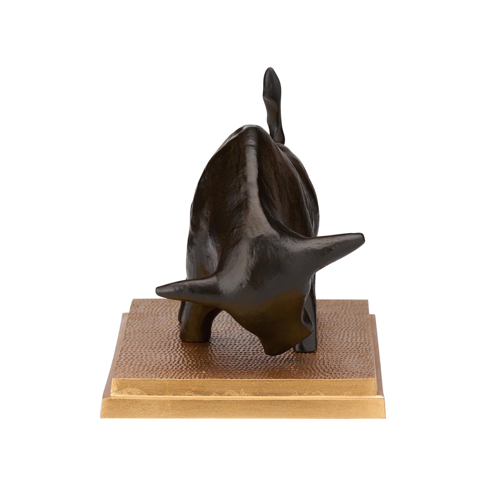 Wildwood Running Bull Sculpture