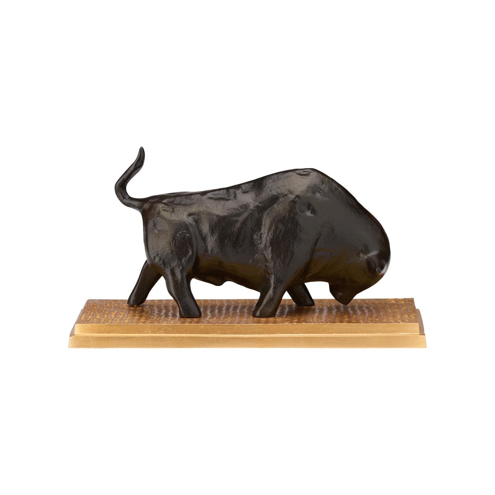 Wildwood Running Bull Sculpture