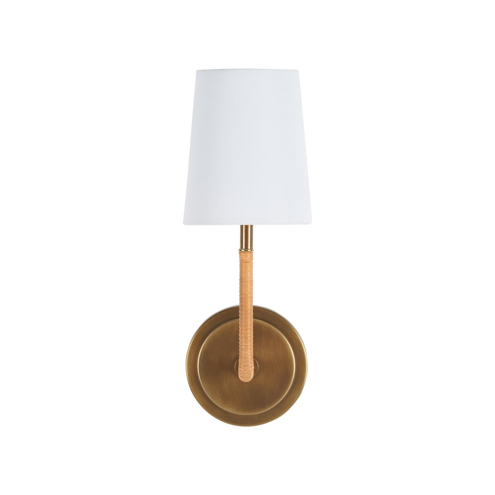 Wildwood Amelia Antique Brass Sconce