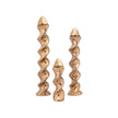 Wildwood Helix Candlesticks, Set of 3