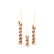 Wildwood Helix Candlesticks, Set of 3