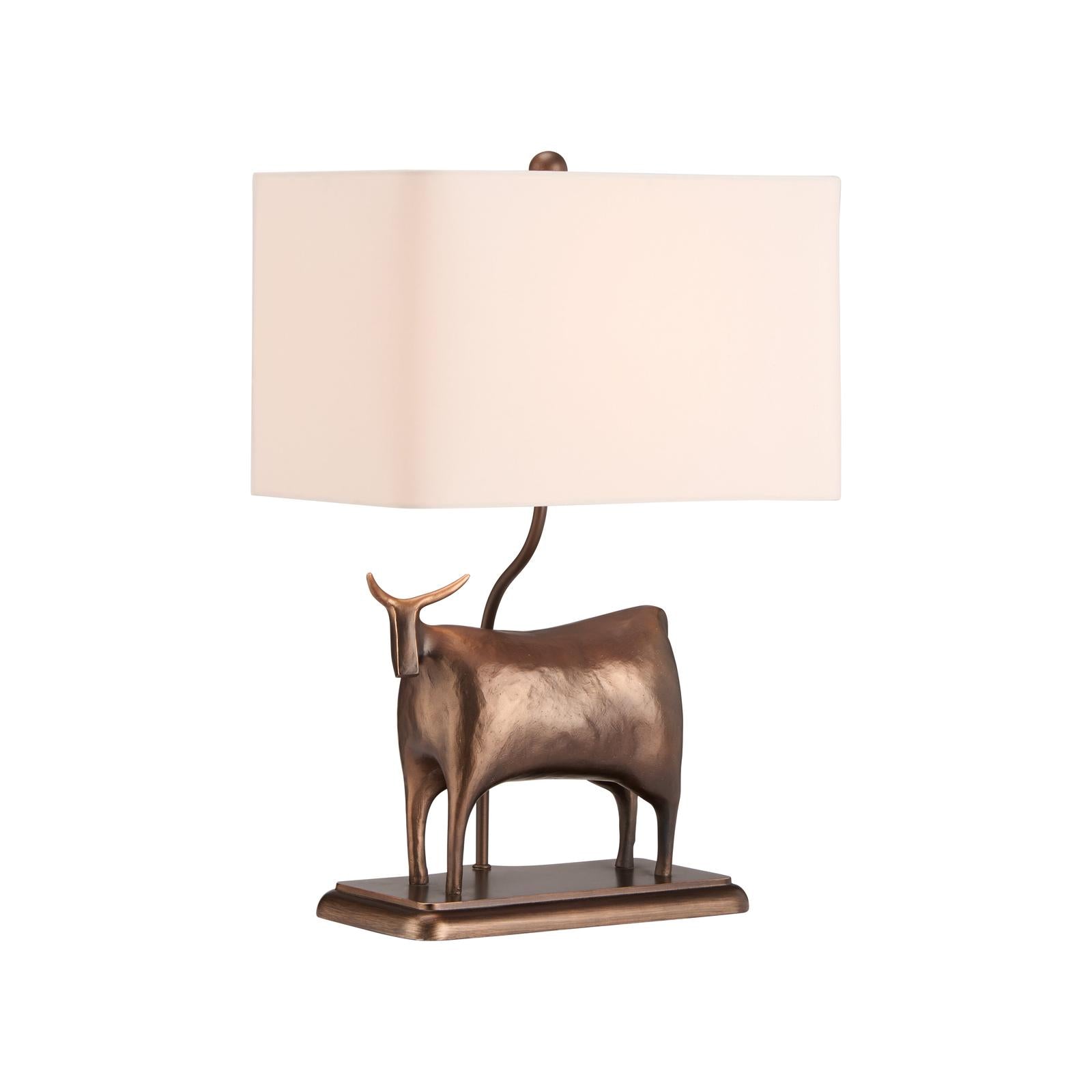Wildwood Bennett Bull Lamp