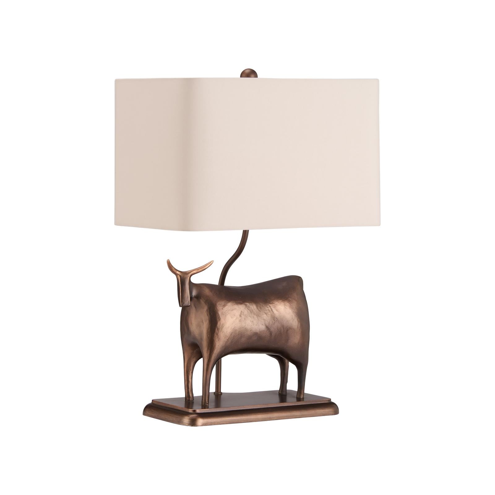 Wildwood Bennett Bull Lamp