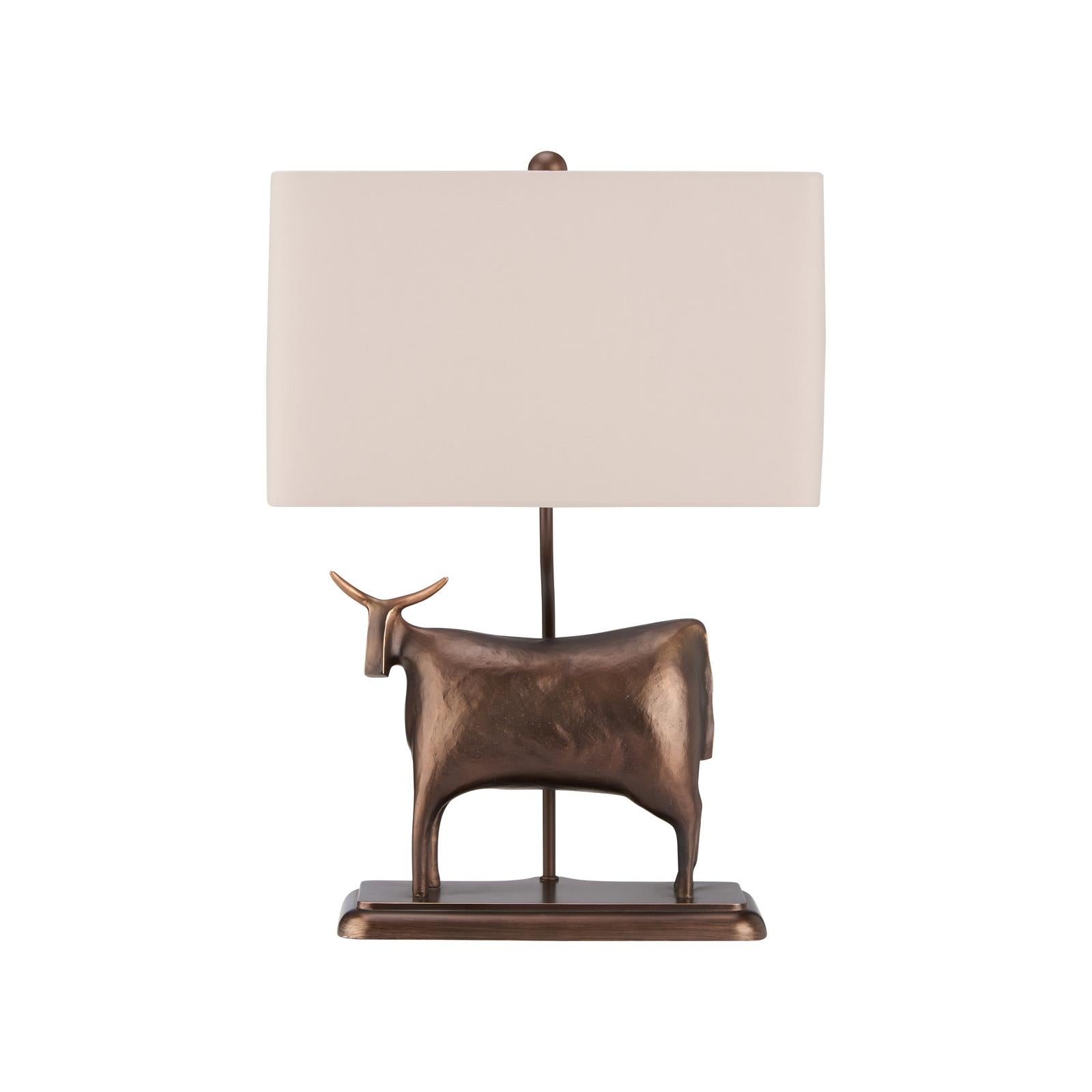 Wildwood Bennett Bull Lamp