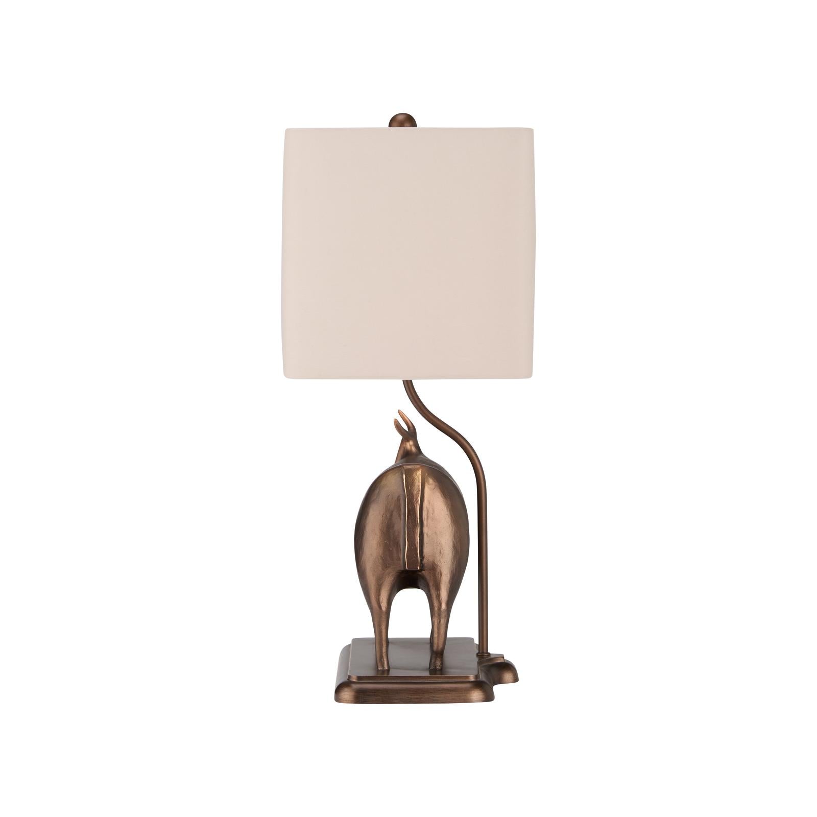 Wildwood Bennett Bull Lamp
