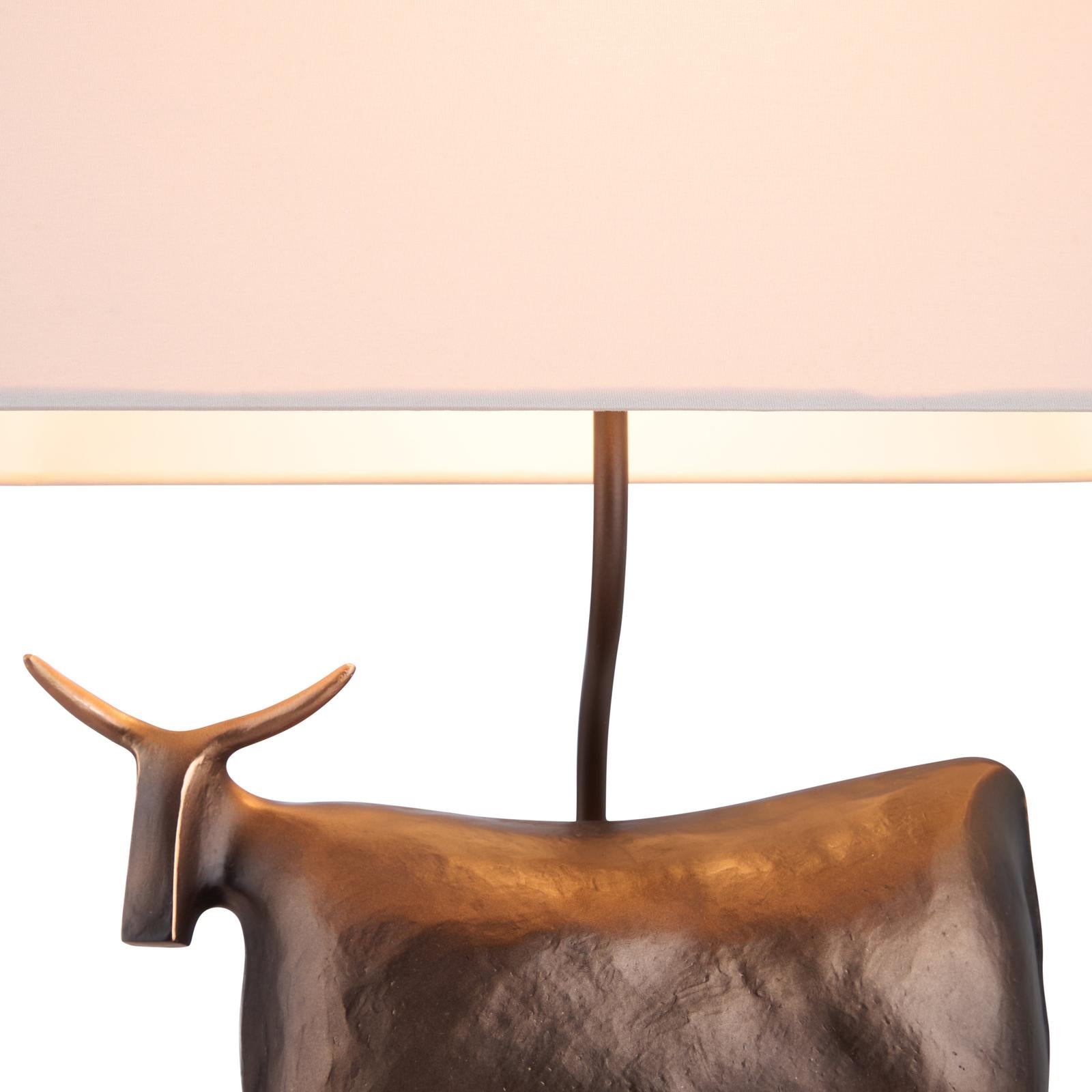 Wildwood Bennett Bull Lamp