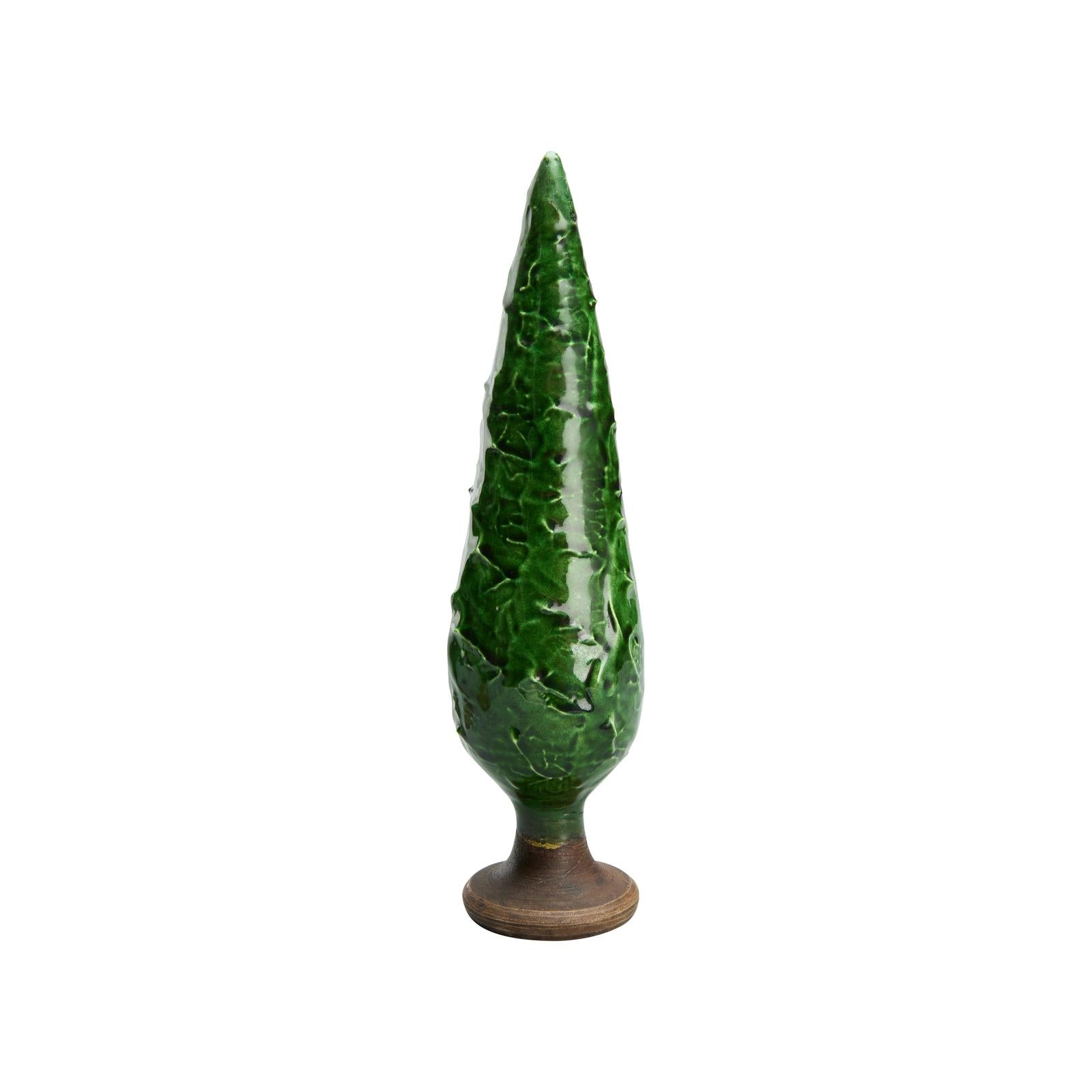 Wildwood Cypress Tree Sculptures, Set of 3
