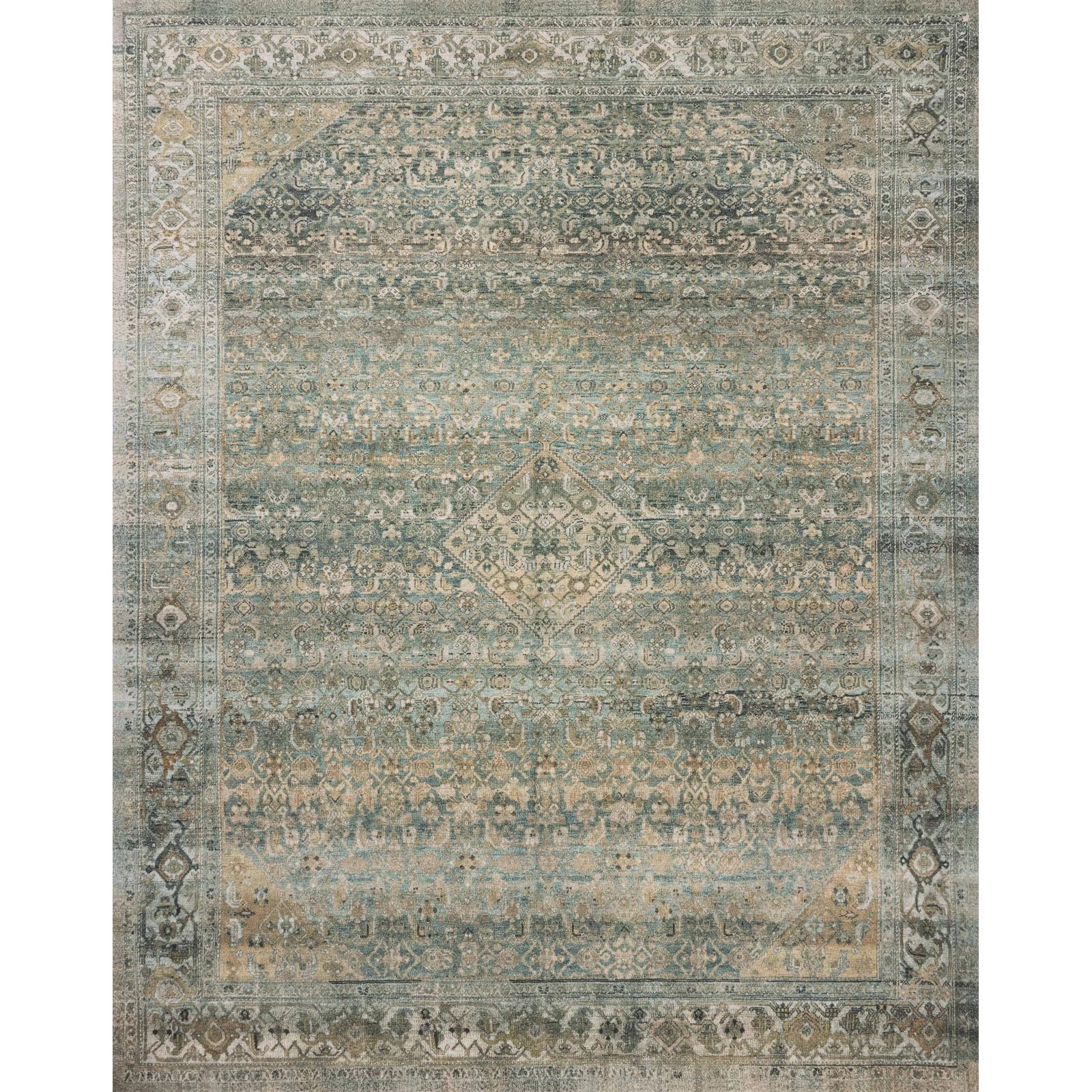 Magnolia Home Wimberly WYM-03 Rug Lagoon / Wheat DC10