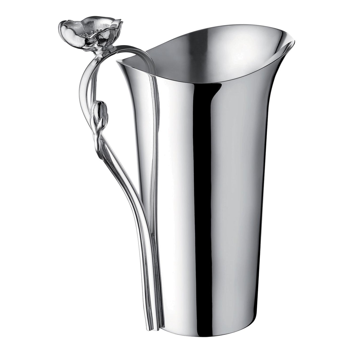 Christofle Anémone Silver Plated Water Pitcher 1.5 L