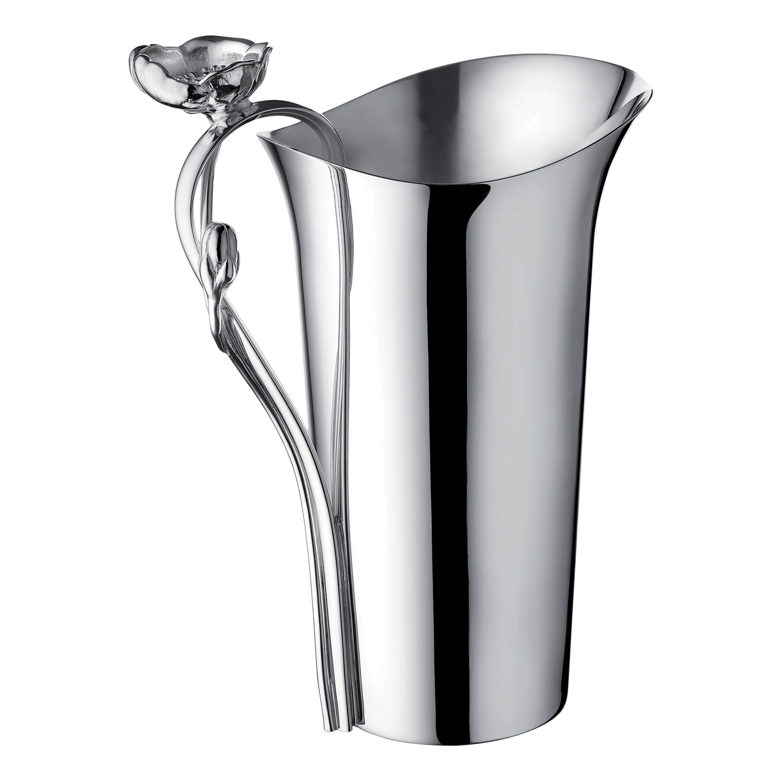 Christofle Anémone Silver Plated Water Pitcher 1.5 L