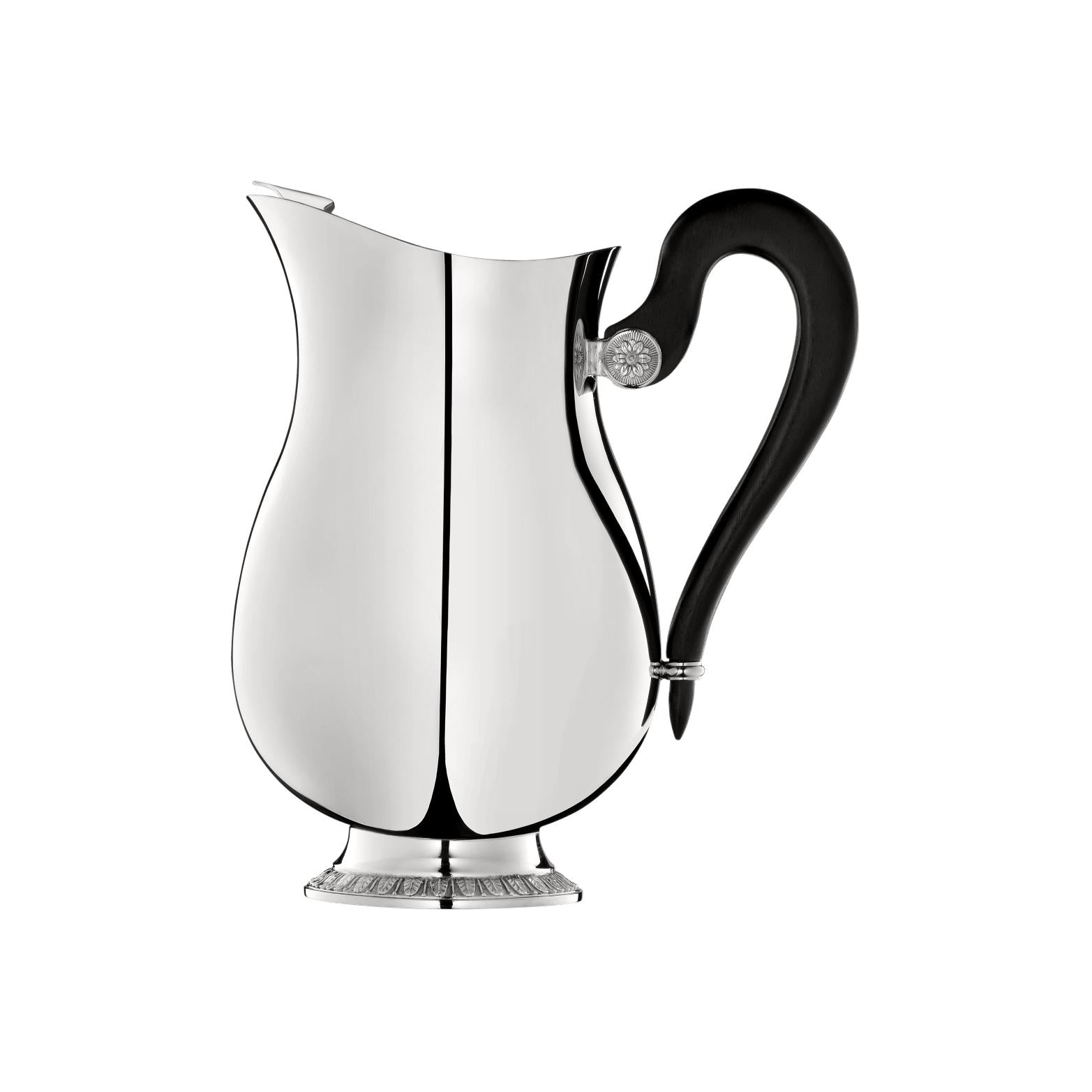 Christofle Malmaison Silver Plated Water Pitcher