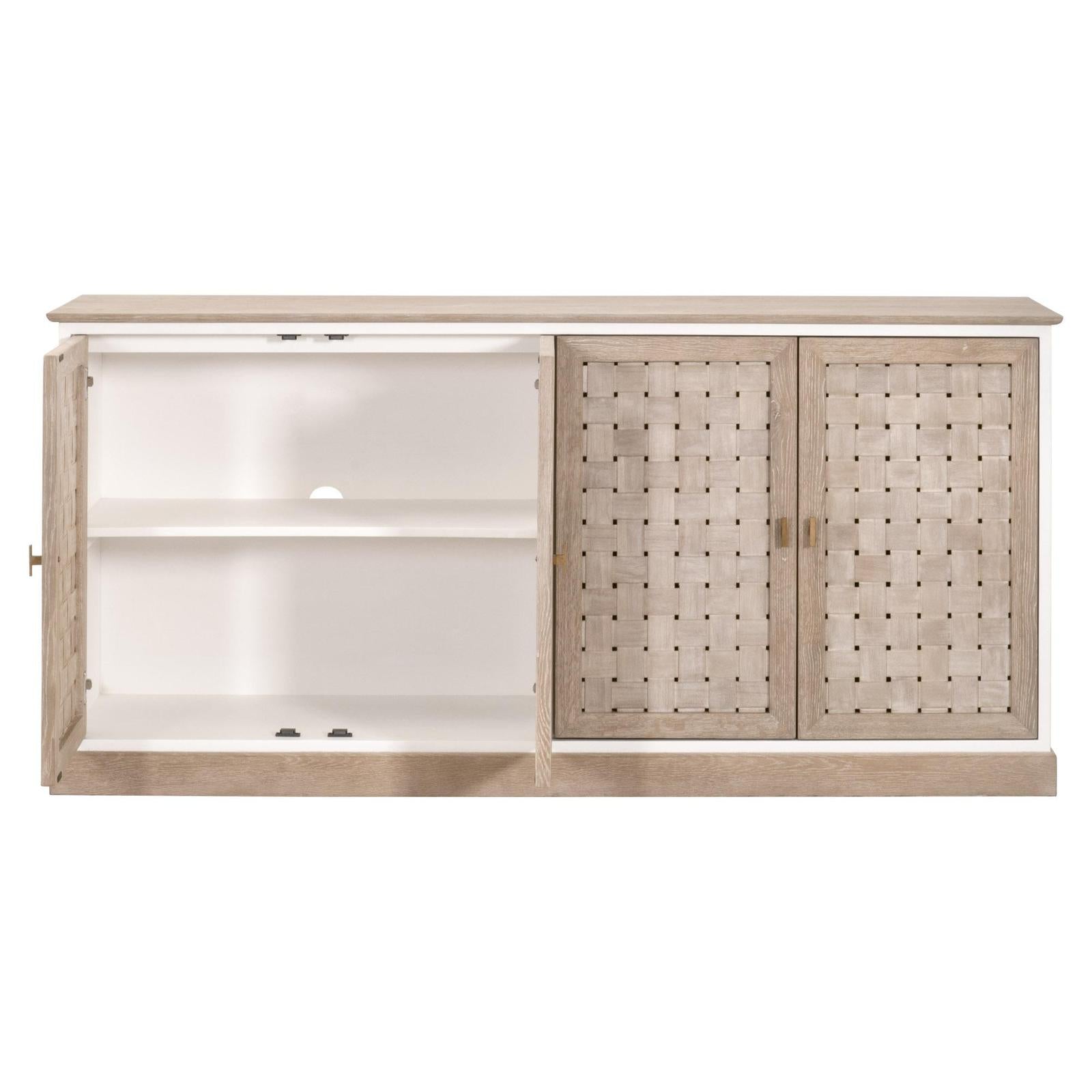 Essentials For Living Weave Media Sideboard