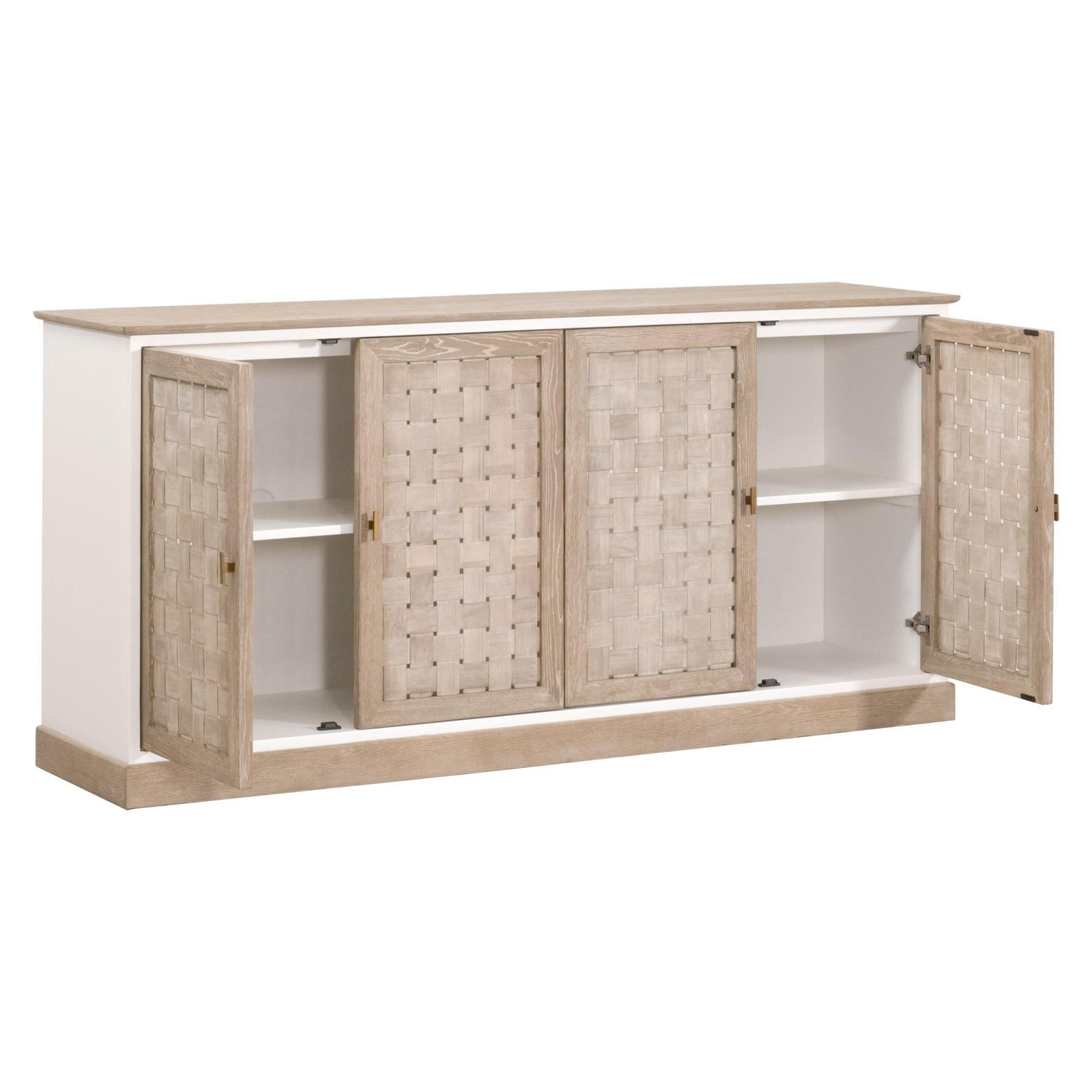 Essentials For Living Weave Media Sideboard