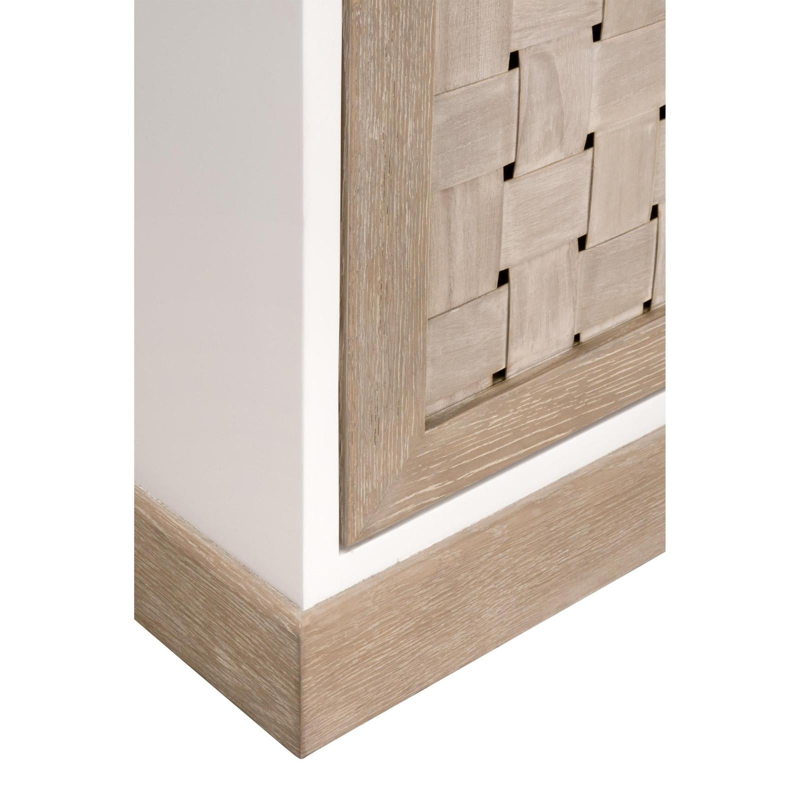Essentials For Living Weave Media Sideboard