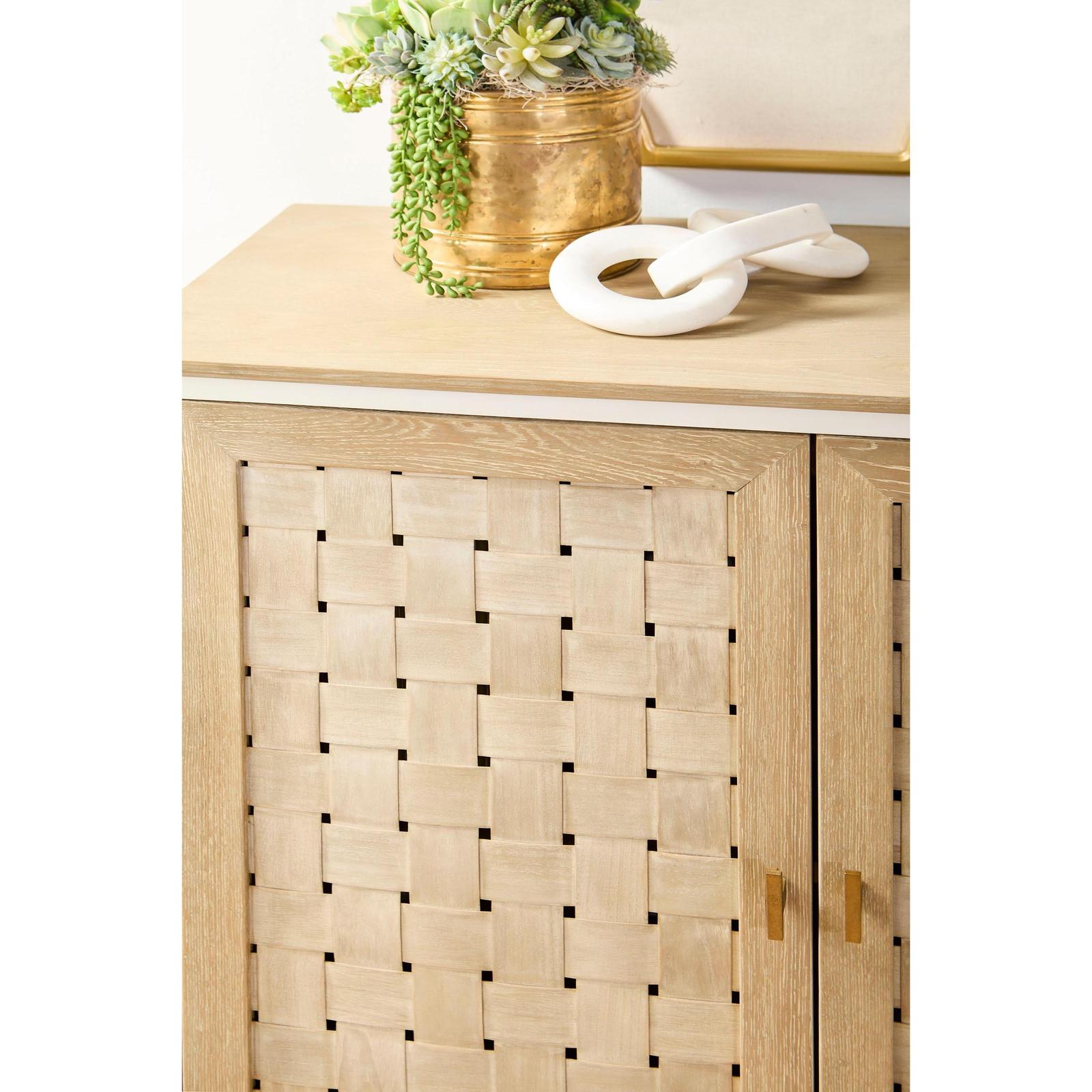 Essentials For Living Weave Media Sideboard