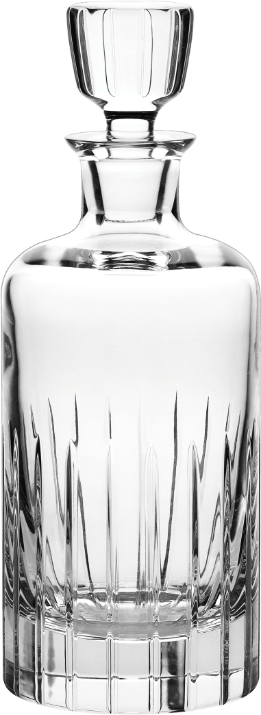 Christofle Iriana Crystal Whiskey Decanter