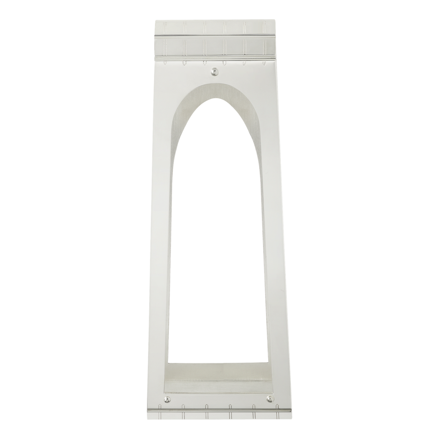 Christofle Graphik Silver Plated Wine Bottle Holder Graphik