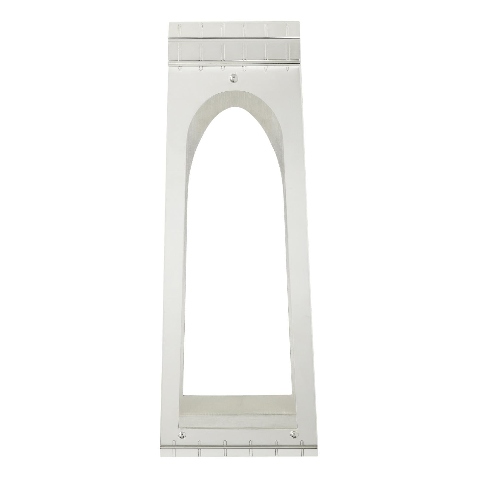 Christofle Graphik Silver Plated Wine Bottle Holder Graphik