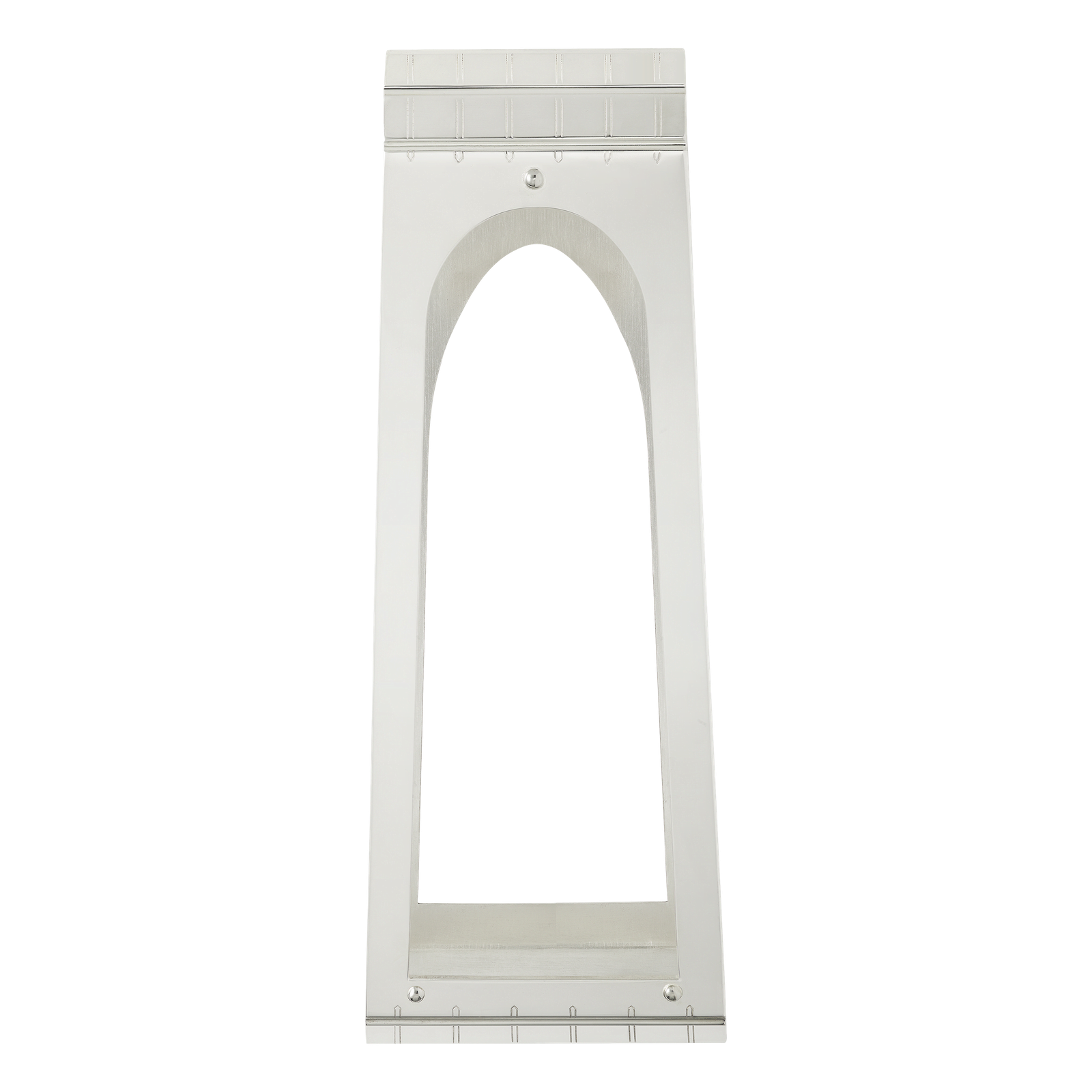 Christofle Graphik Silver Plated Wine Bottle Holder Graphik