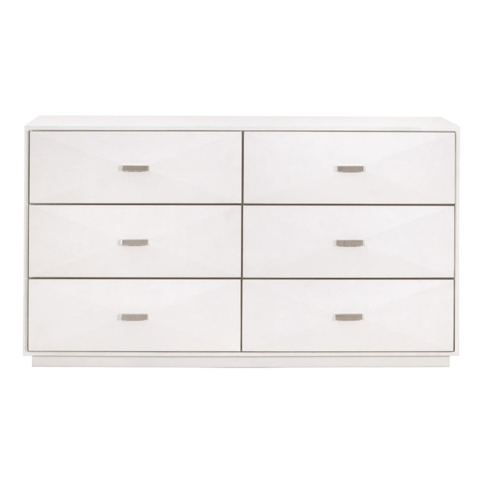 Essentials For Living Wynn Shagreen 6-Drawer Double Dresser Clearance