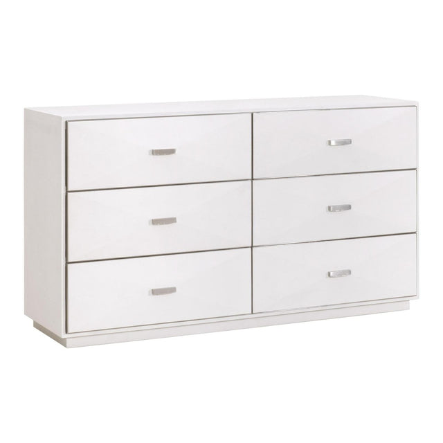 Essentials For Living Wynn Shagreen 6-Drawer Double Dresser Clearance