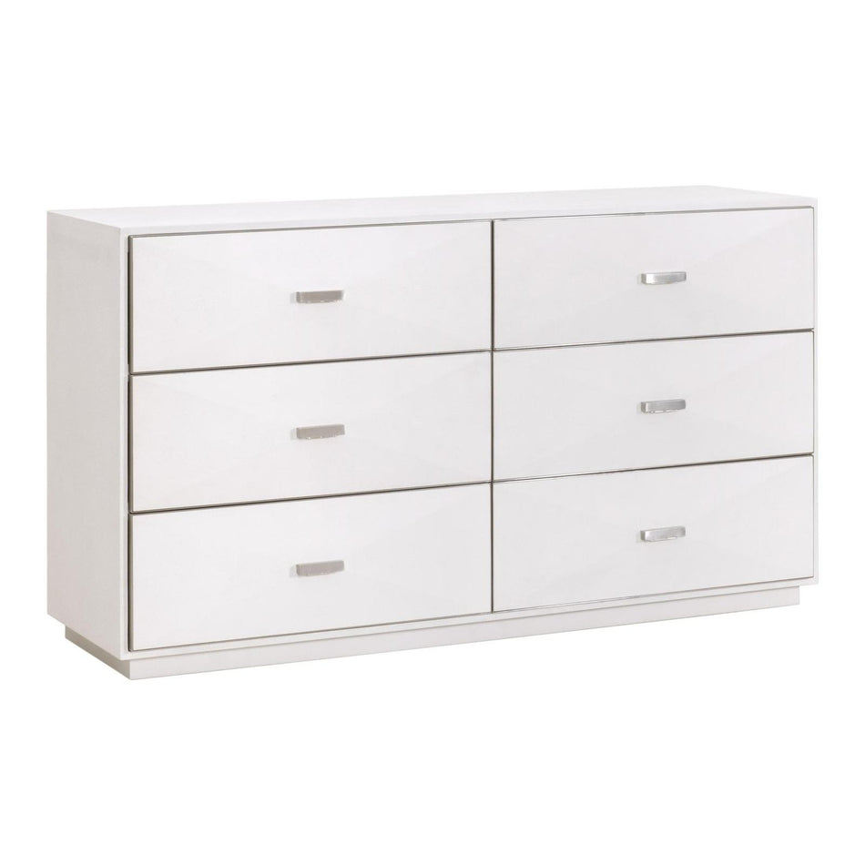 Essentials For Living Wynn Shagreen 6-Drawer Double Dresser Clearance