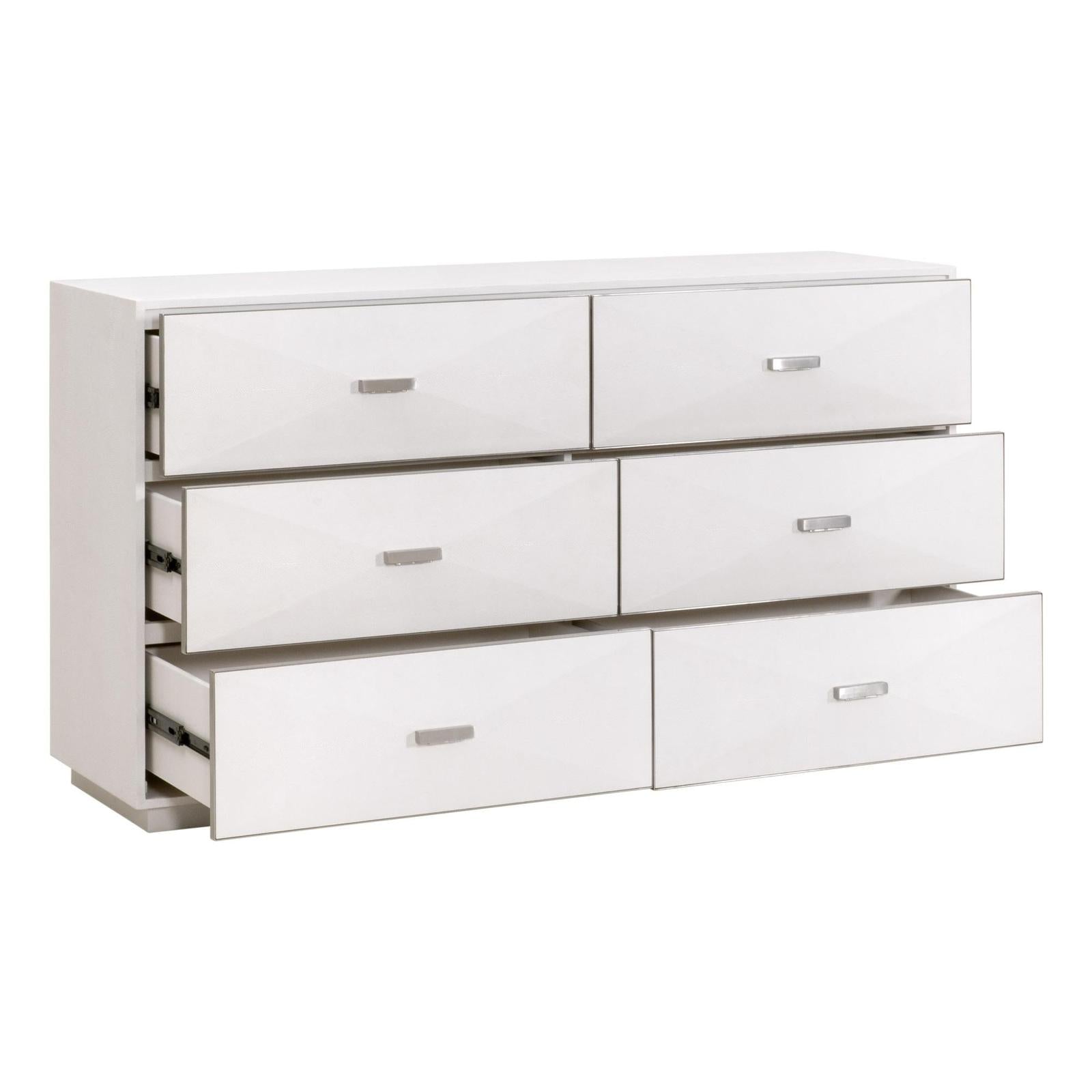Essentials For Living Wynn Shagreen 6-Drawer Double Dresser Clearance