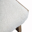 Michael Amini West Kensington Accent Bench - Sea Salt Caramel