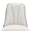 Michael Amini Penthouse Ash Gray Dining Side Chair - Set of 2