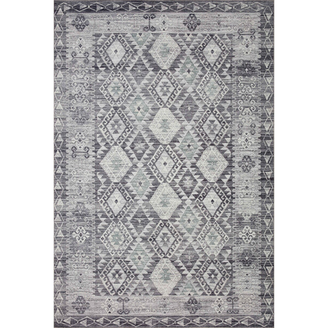 Loloi II Zion ZIO-03 Charcoal / Slate Rug