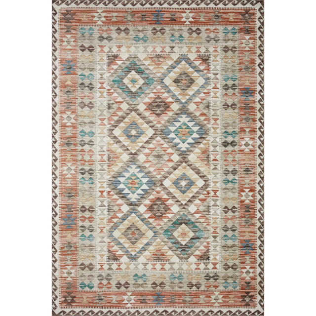 Loloi II Zion ZIO-04 Ivory / Multi Rug