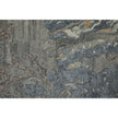 Feizy Zarah 8918F Modern Watercolor Rug in Blue/Taupe/Green