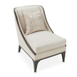 Michael Amini Paris Chic Accent Chair - Cremini/Espresso