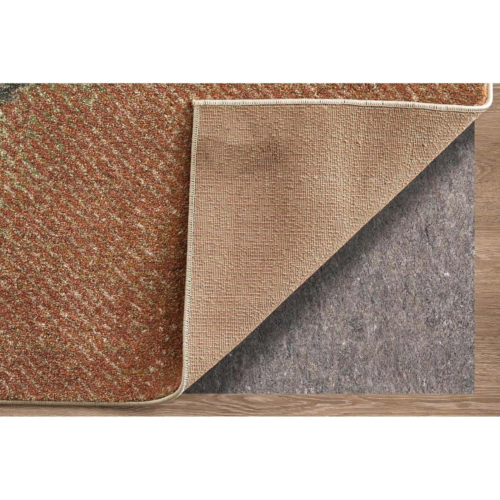 Feizy Eden 39QTF Modern Abstract Rug in Brown/Tan/Blue