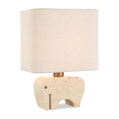 Uttermost Tusk Travertine Accent Lamp