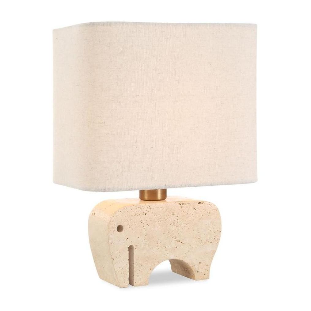 Uttermost Tusk Travertine Accent Lamp