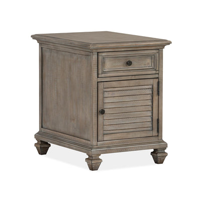 Magnussen Home Lancaster Dovetail Grey End Table