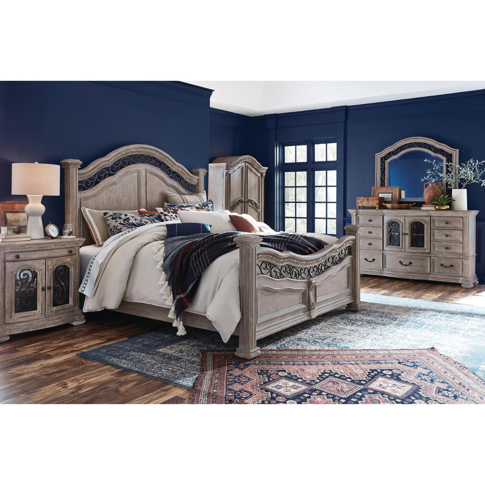 Magnussen Home Marisol Fawn Panel Bed