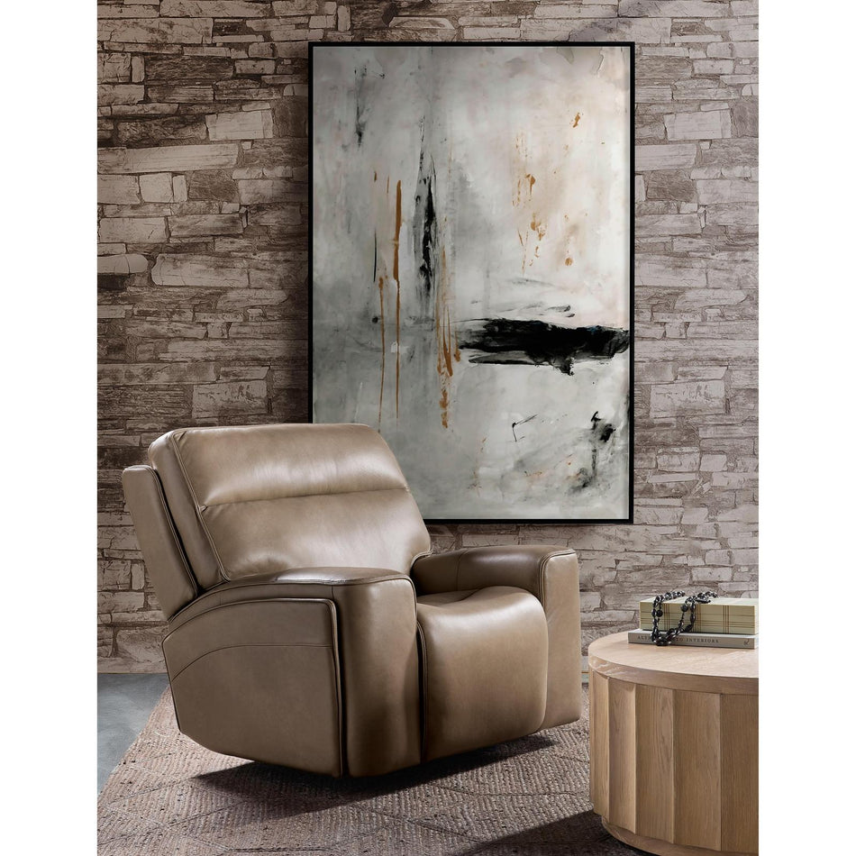Hooker Furniture Riverton Power Gliding Recliner with Power Headrest and Lumbar