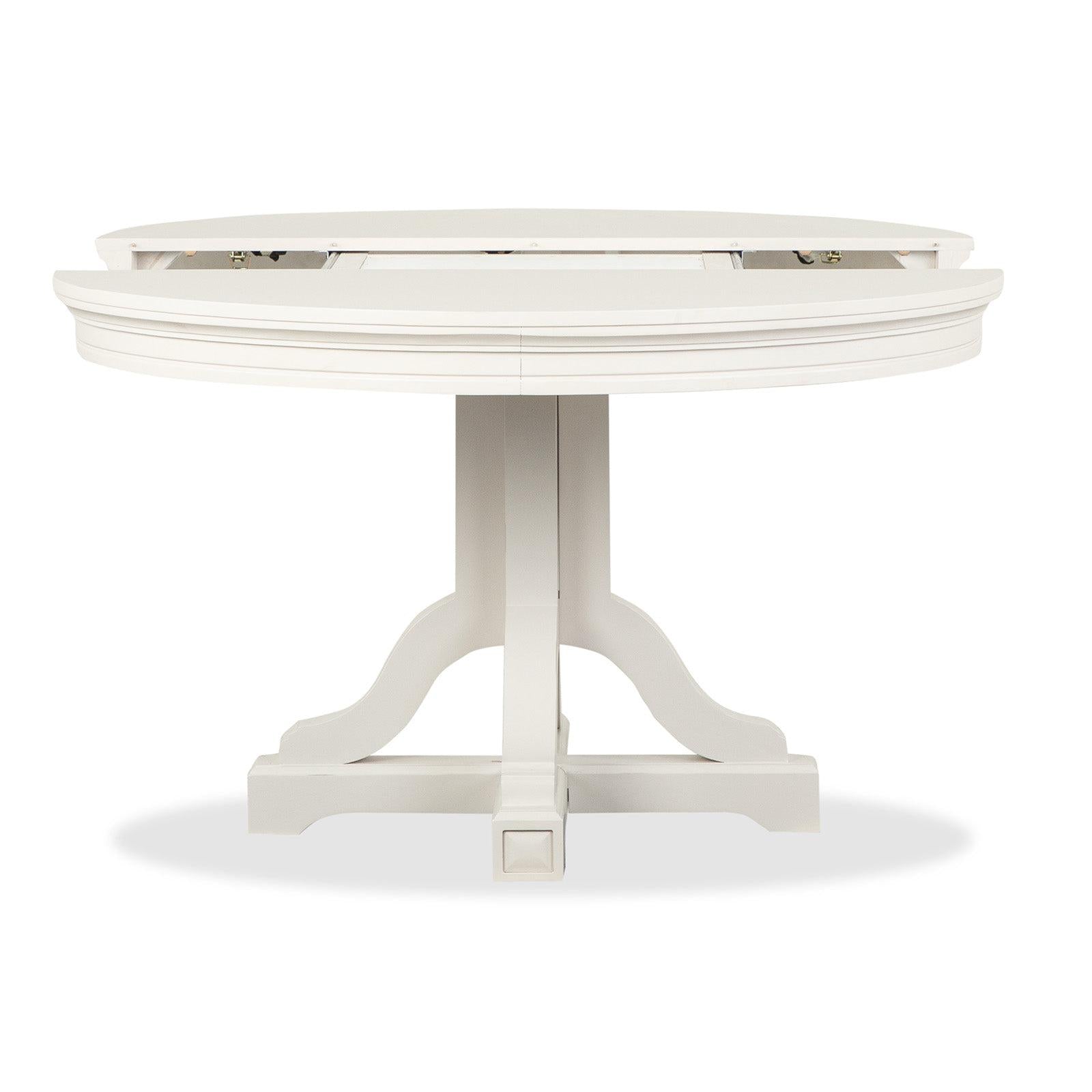 Magnussen Home Willowbrook Egg Shell White Extendable 48