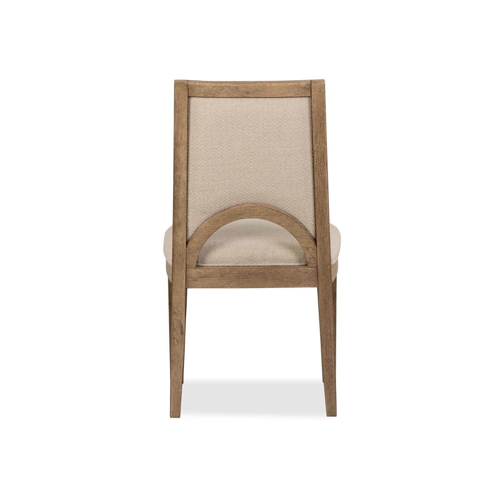 Magnussen Home Tristan Swiss Coffee Upholstered Side Chair Set of 2