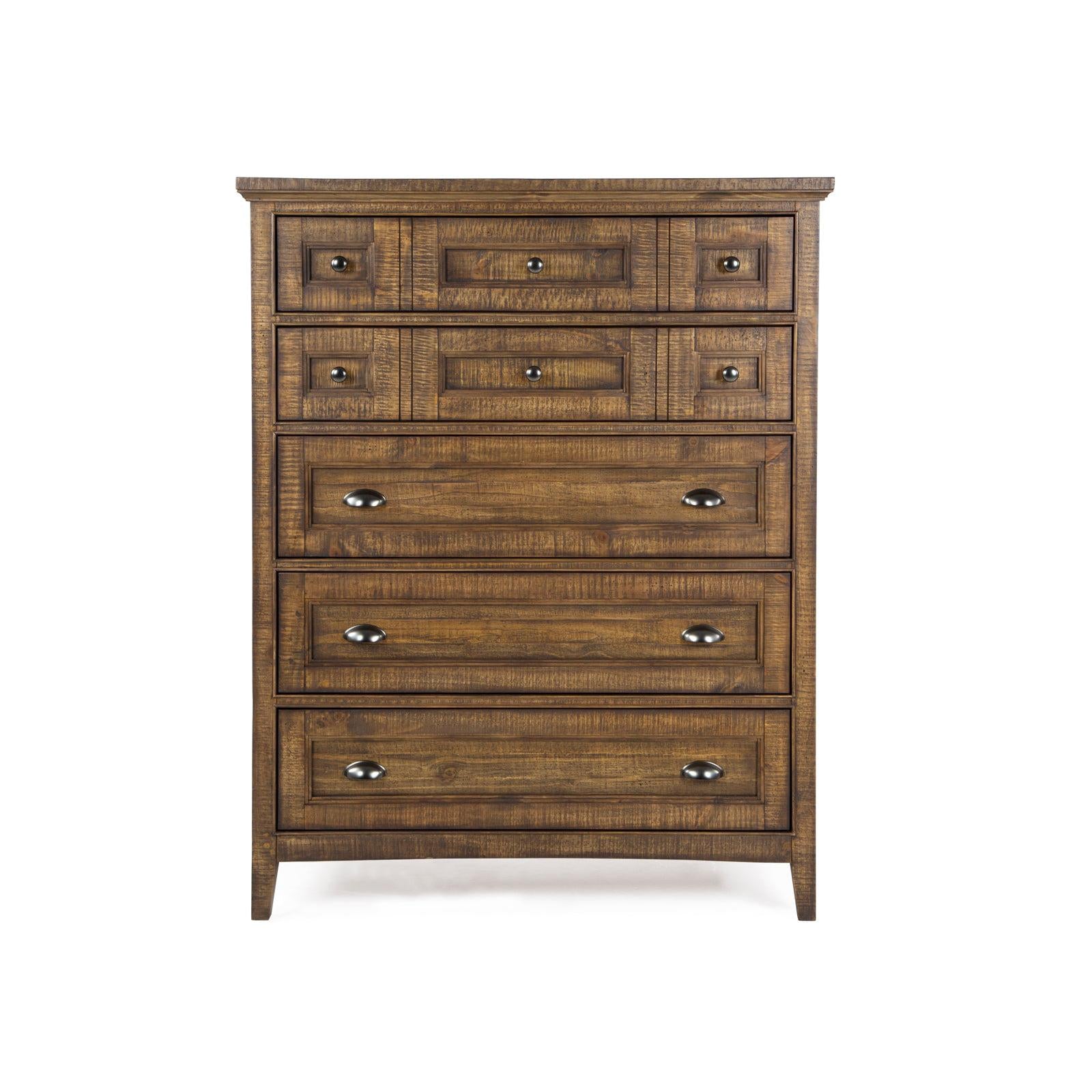Magnussen Home Bay Creek Toasted Nutmeg Drawer Chest