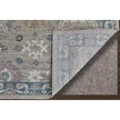 Feizy Dartmouth 39QLF Transitional Floral & Botanical Rug in Gray/Blue/Taupe
