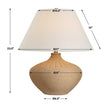 Uttermost Eldon Terracotta Table Lamp