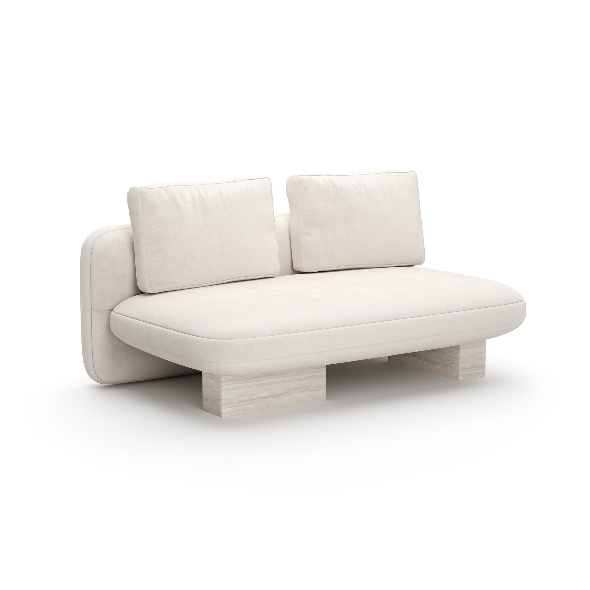 Caracole Overlap Sectional - Components