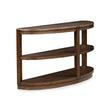Magnussen Home Connolly Brown Demilune Sofa Table